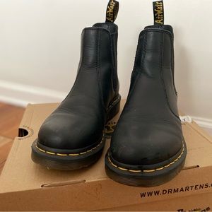 Black Dr Marten Chelsea women’s Boot size 8
